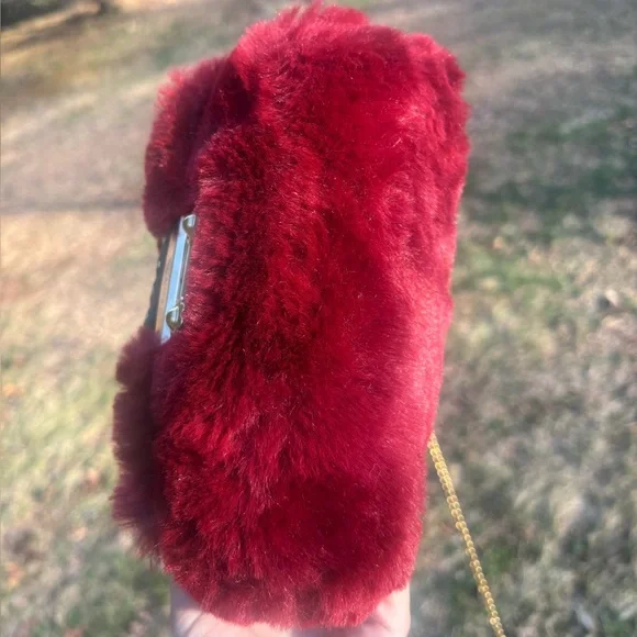 Furla Faux Fur Crossbody Bag - Picture 16 of 17